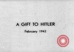 Image Adolf Hitler Allemagne, 1942, de la seconde 8 séquences d'archives historiques vidéo 65675047361