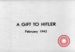 Image Adolf Hitler Allemagne, 1942, de la seconde 9 séquences d'archives historiques vidéo 65675047361