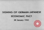 Image of German-Japanese Economic Pact Germany, 1943, second 12 stock footage video 65675047364
