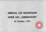 Image Benito Mussolini Allemagne, 1943, de la seconde 6 séquences d'archives historiques vidéo 65675047365