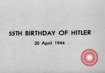 Image 55e anniversaire de Hitler Allemagne, 1944, de la seconde 10 séquences d'archives historiques vidéo 65675047366