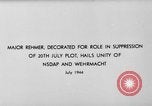 Standbild Major Remer Deutschland, 1944, aus Sekunde 1 historischem Filmmaterial Videoclip 65675047369