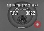 Standbild Rifle Squad Truppen United States USA, 1961, aus Sekunde 6 historischem Filmmaterial Videoclip 65675047370