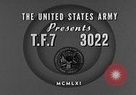 Standbild Rifle Squad Truppen United States USA, 1961, aus Sekunde 7 historischem Filmmaterial Videoclip 65675047370