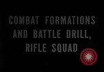 Standbild Rifle Squad Truppen United States USA, 1961, aus Sekunde 9 historischem Filmmaterial Videoclip 65675047370