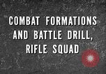 Standbild Rifle Squad Truppen United States USA, 1961, aus Sekunde 10 historischem Filmmaterial Videoclip 65675047370