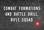 Standbild Rifle Squad Truppen United States USA, 1961, aus Sekunde 11 historischem Filmmaterial Videoclip 65675047370
