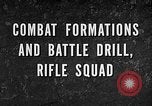 Standbild Rifle Squad Truppen United States USA, 1961, aus Sekunde 15 historischem Filmmaterial Videoclip 65675047370