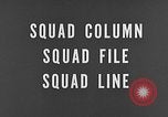 Standbild Rifle Squad Truppen United States USA, 1961, aus Sekunde 60 historischem Filmmaterial Videoclip 65675047371