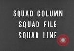 Standbild Rifle Squad Truppen United States USA, 1961, aus Sekunde 62 historischem Filmmaterial Videoclip 65675047371