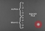 Image of Rifle Squad troops United States USA, 1961, second 46 stock footage video 65675047372