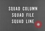 Image of Rifle Squad troops United States USA, 1961, second 1 stock footage video 65675047374