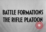 Image of The Rifle Platoon United States USA, 1942, second 23 stock footage video 65675047380