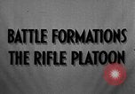 Image of The Rifle Platoon United States USA, 1942, second 27 stock footage video 65675047380