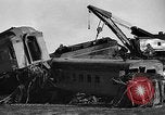 Image of train accident Montana United States USA, 1938, second 20 stock footage video 65675047407