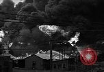 Image of fire at oil plant New Jersey United States USA, 1938, second 11 stock footage video 65675047409
