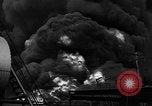Image of fire at oil plant New Jersey United States USA, 1938, second 12 stock footage video 65675047409