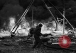 Image of fire at oil plant New Jersey United States USA, 1938, second 17 stock footage video 65675047409