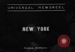 Image of John Ward New York City USA, 1938, second 1 stock footage video 65675047410