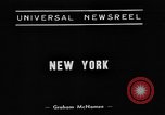 Image of John Ward New York City USA, 1938, second 4 stock footage video 65675047410