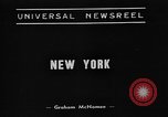 Image of Howard Hughes flight record 1938 New York United States USA, 1938, second 4 stock footage video 65675047417