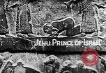 Image of Shalmaneser III stele Palestine, 1941, second 43 stock footage video 65675047421