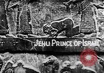 Image of Shalmaneser III stele Palestine, 1941, second 47 stock footage video 65675047421