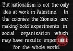 Immagine di La vita in moshav sionista e colonie Kibbutz Palestina, 1941, secondo 8 filmato di repertorio 65675047424