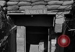 Image of bunker Korea, 1953, second 40 stock footage video 65675047427