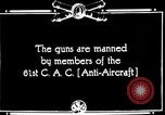 Image of 105 mm antiaircraft gun Aberdeen Proving Ground Maryland USA, 1927, second 6 stock footage video 65675047430