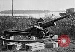 Image of 105 mm antiaircraft gun Aberdeen Proving Ground Maryland USA, 1927, second 10 stock footage video 65675047430
