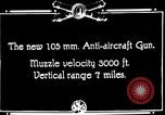 Image of 105 mm antiaircraft gun Aberdeen Proving Ground Maryland USA, 1927, second 43 stock footage video 65675047430
