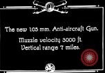 Image of 105 mm antiaircraft gun Aberdeen Proving Ground Maryland USA, 1927, second 44 stock footage video 65675047430