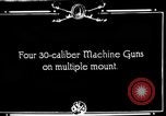 Image of 30 caliber machine guns on multiple mount Aberdeen Proving Ground Maryland USA, 1927, second 1 stock footage video 65675047431