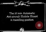 Image of 37mm automatic anti-aircraft gun Aberdeen Proving Ground Maryland USA, 1927, second 1 stock footage video 65675047432