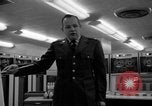 Image of IBM 7090 computer Omaha Nebraska Offutt Air Force Base USA, 1960, second 12 stock footage video 65675047440