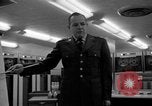 Image of IBM 7090 computer Omaha Nebraska Offutt Air Force Base USA, 1960, second 13 stock footage video 65675047440