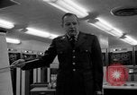 Image of IBM 7090 computer Omaha Nebraska Offutt Air Force Base USA, 1960, second 14 stock footage video 65675047440