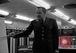 Image of IBM 7090 computer Omaha Nebraska Offutt Air Force Base USA, 1960, second 15 stock footage video 65675047440