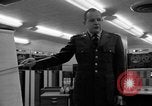 Image of IBM 7090 computer Omaha Nebraska Offutt Air Force Base USA, 1960, second 19 stock footage video 65675047440