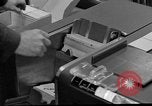 Image of IBM 7090 computer Omaha Nebraska Offutt Air Force Base USA, 1960, second 8 stock footage video 65675047441
