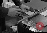 Image of IBM 7090 computer Omaha Nebraska Offutt Air Force Base USA, 1960, second 12 stock footage video 65675047441