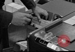 Image of IBM 7090 computer Omaha Nebraska Offutt Air Force Base USA, 1960, second 13 stock footage video 65675047441