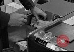Image of IBM 7090 computer Omaha Nebraska Offutt Air Force Base USA, 1960, second 14 stock footage video 65675047441