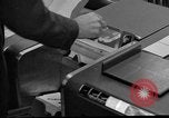 Image of IBM 7090 computer Omaha Nebraska Offutt Air Force Base USA, 1960, second 15 stock footage video 65675047441