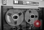 Image of IBM 7090 computer Omaha Nebraska Offutt Air Force Base USA, 1960, second 38 stock footage video 65675047441