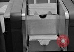 Image of IBM 7090 computer Omaha Nebraska Offutt Air Force Base USA, 1960, second 54 stock footage video 65675047441