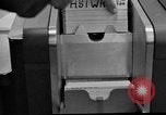 Image of IBM 7090 computer Omaha Nebraska Offutt Air Force Base USA, 1960, second 59 stock footage video 65675047441