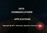 Image les applications de communication de données United States USA, 1972, de la seconde 37 séquences d'archives historiques vidéo 65675047446