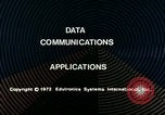 Image les applications de communication de données United States USA, 1972, de la seconde 38 séquences d'archives historiques vidéo 65675047446